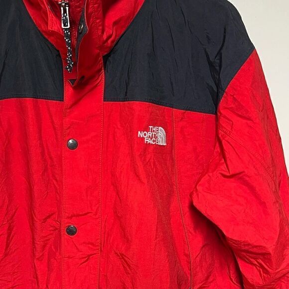Vintage NWOT The North Face Mountain Guide Hyvent Jacket Red Black Sz Mens M - Picture 3 of 9